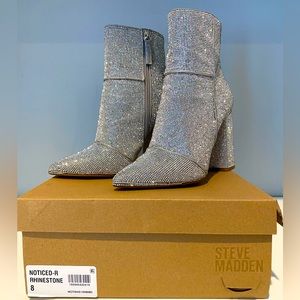 Steve Madden Rhinstone Booties